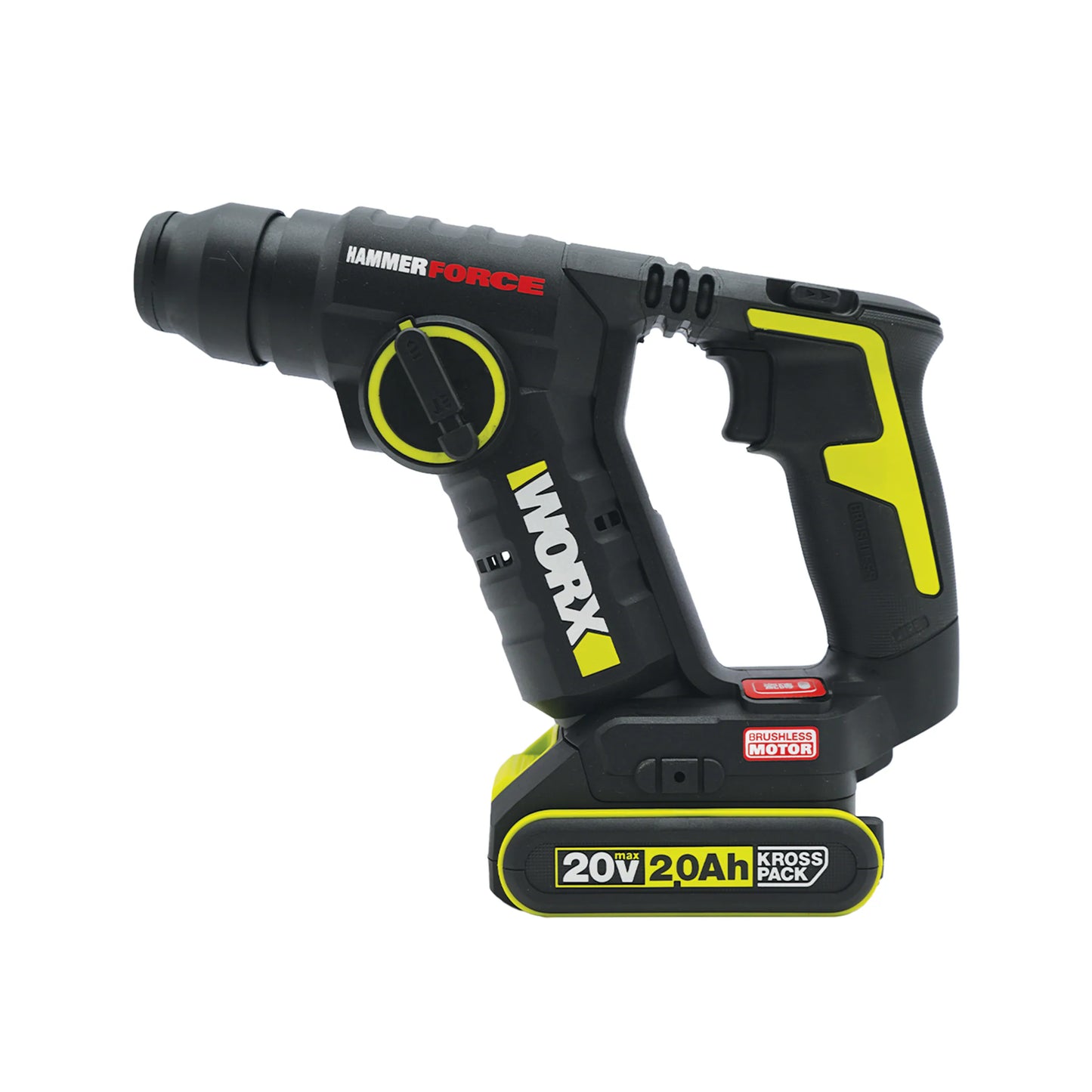 WORX WU380S 18mm鋰電無碳兩用電錘