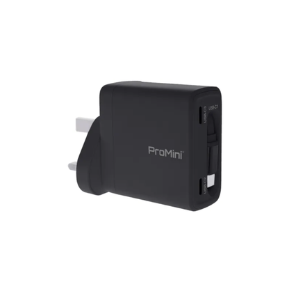 ProMini GTC70 (UK版) PD3.0 GaN 70W 內置線插牆式快速充電器