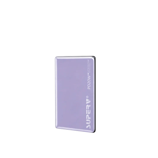 SUPERV PB05 極致超薄磁吸行動電源 5000mAh (CCC證書碼 & CCC追溯碼)