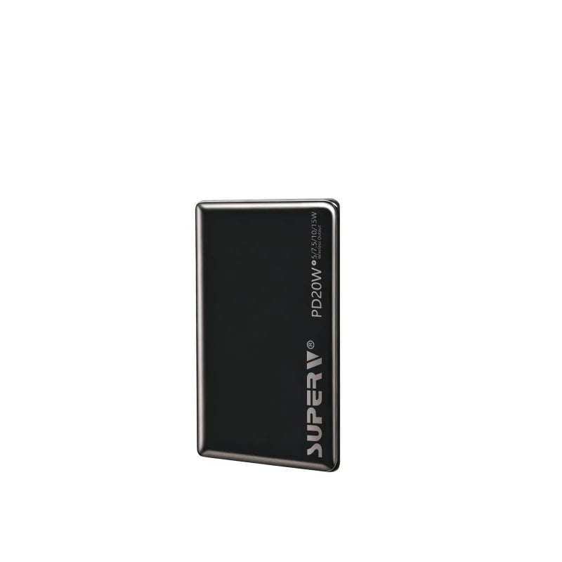 SUPERV PB05 極致超薄磁吸行動電源 5000mAh (CCC證書碼 & CCC追溯碼)
