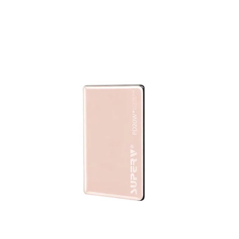 SUPERV PB05 極致超薄磁吸行動電源 5000mAh (CCC證書碼 & CCC追溯碼)