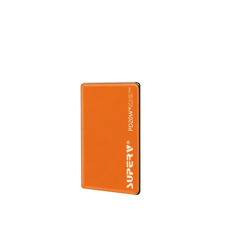 SUPERV PB05 極致超薄磁吸行動電源 5000mAh (CCC證書碼 & CCC追溯碼)