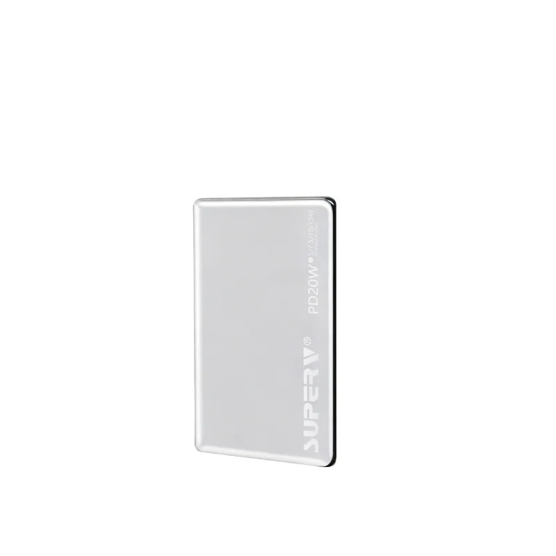 SUPERV PB05 極致超薄磁吸行動電源 5000mAh (CCC證書碼 & CCC追溯碼)