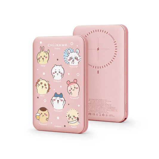 GARMMA x Chiikawa吉伊卡哇 磁吸超薄行動電源 5000mAh