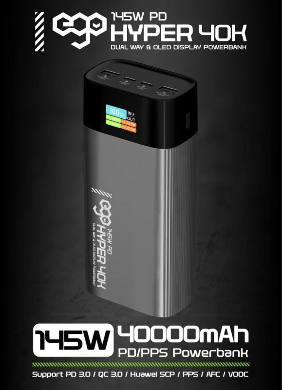 EGO Hyper 40K 145W 外置電 40000mAh H-40