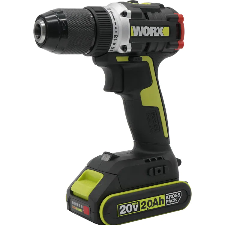 WORX WU182X 13mm鋰電無碳電鑽