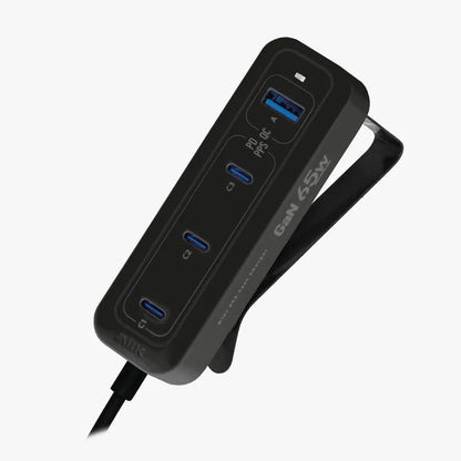 M2K GaN 65W『 夾充 』【旅行版】- 夾枱迷你快速充電器 (3C1A)