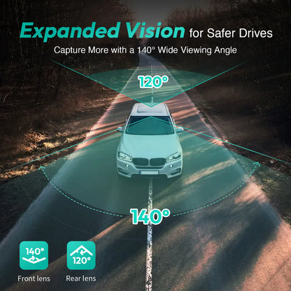 Botslab - Dash Cam Duo G500H Pro 2.5K智能安全行車記錄儀