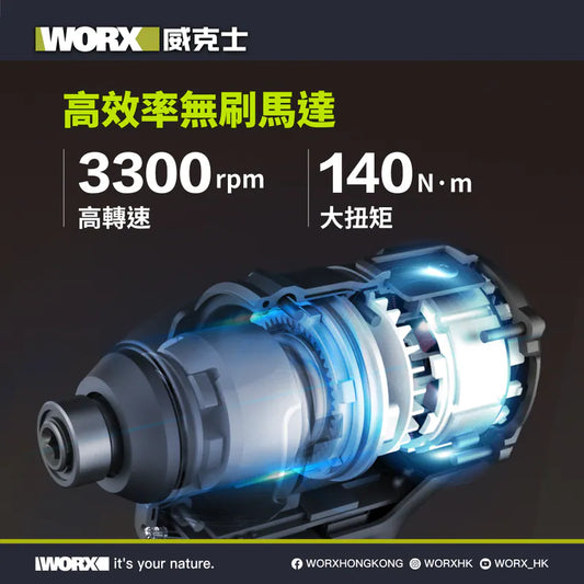 WORX WE203 12V 無刷起子機