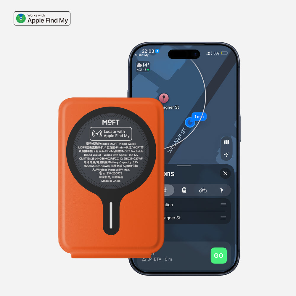 MOFT MS027WF Trackable Tripod Wallet (可追蹤磁吸手機三腳架卡包）